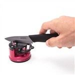 Criativo Mini Sharpener de faca Faca Grinder com ventosa